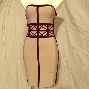 Bodycon form fitting dress